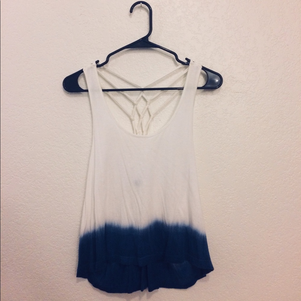 Open Back Tank Top